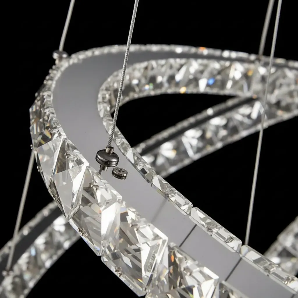 Alessandro Design PRISM Luminis candelabru LED 210W 4 cercuri