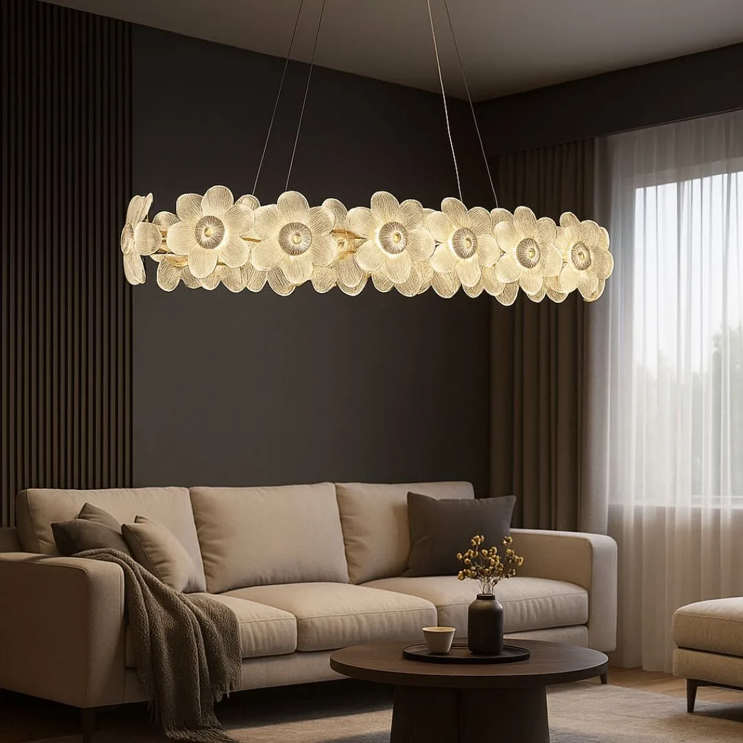 Alessandro Design Cadenza Allegro lustra cristal aurie 100cm