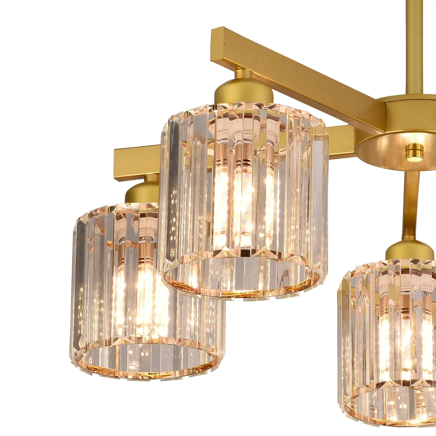 Alessandro Design LC110/5GD lustra 5xE27 aurie cu cristal