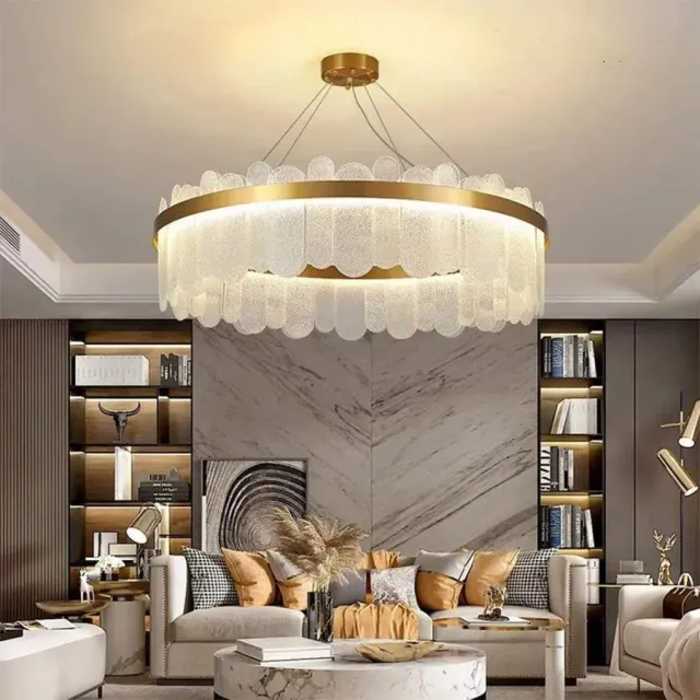 Alessandro Design Alvaro 128W candelabru LED auriu cristale