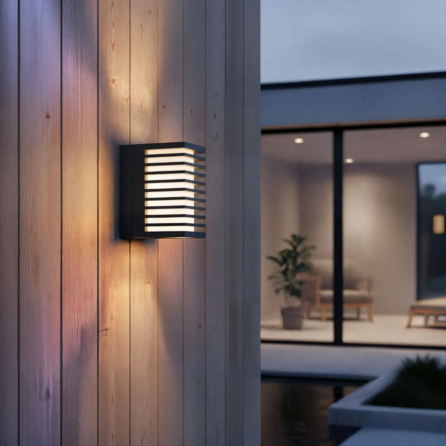 Rendl Claire RC aplica exterior antracit LED