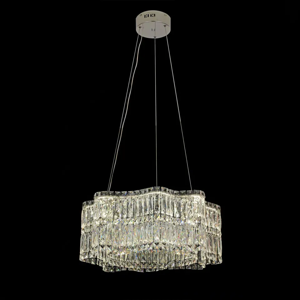 Alessandro Design WAVE Regalis candelabru LED cristal 52W dimabil