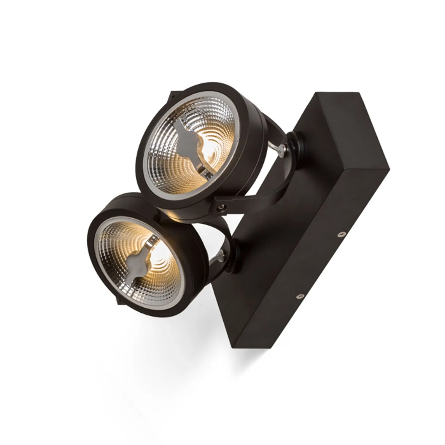 Rendl Kelly LED II Dimm spot negru reglabil