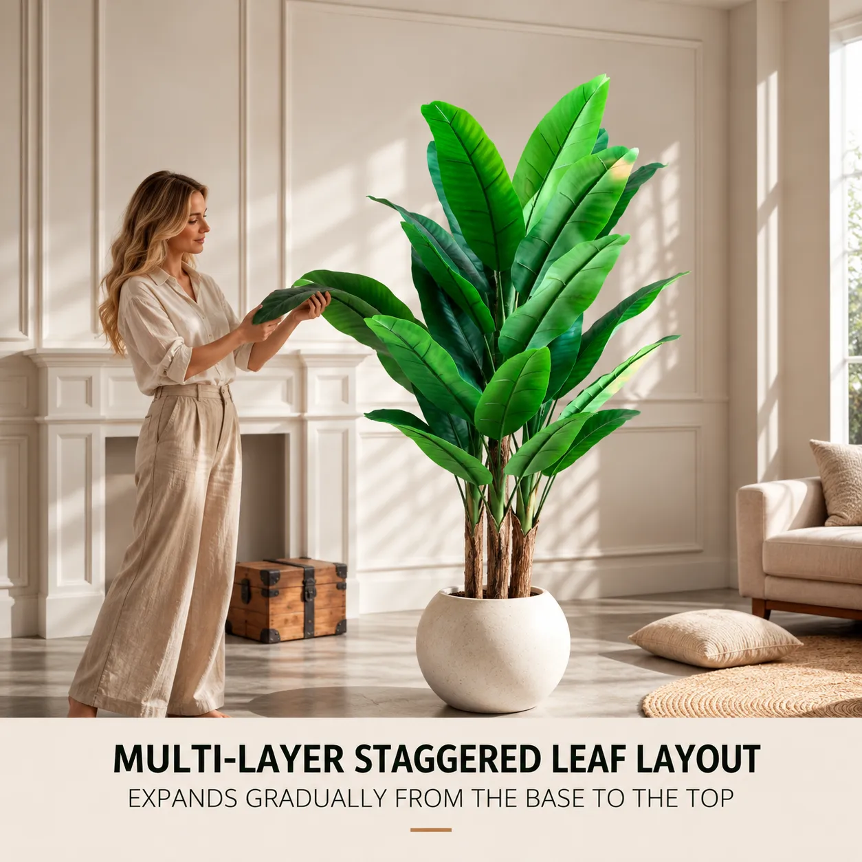 Alessandro Design bananier artificial 190cm cu ghiveci