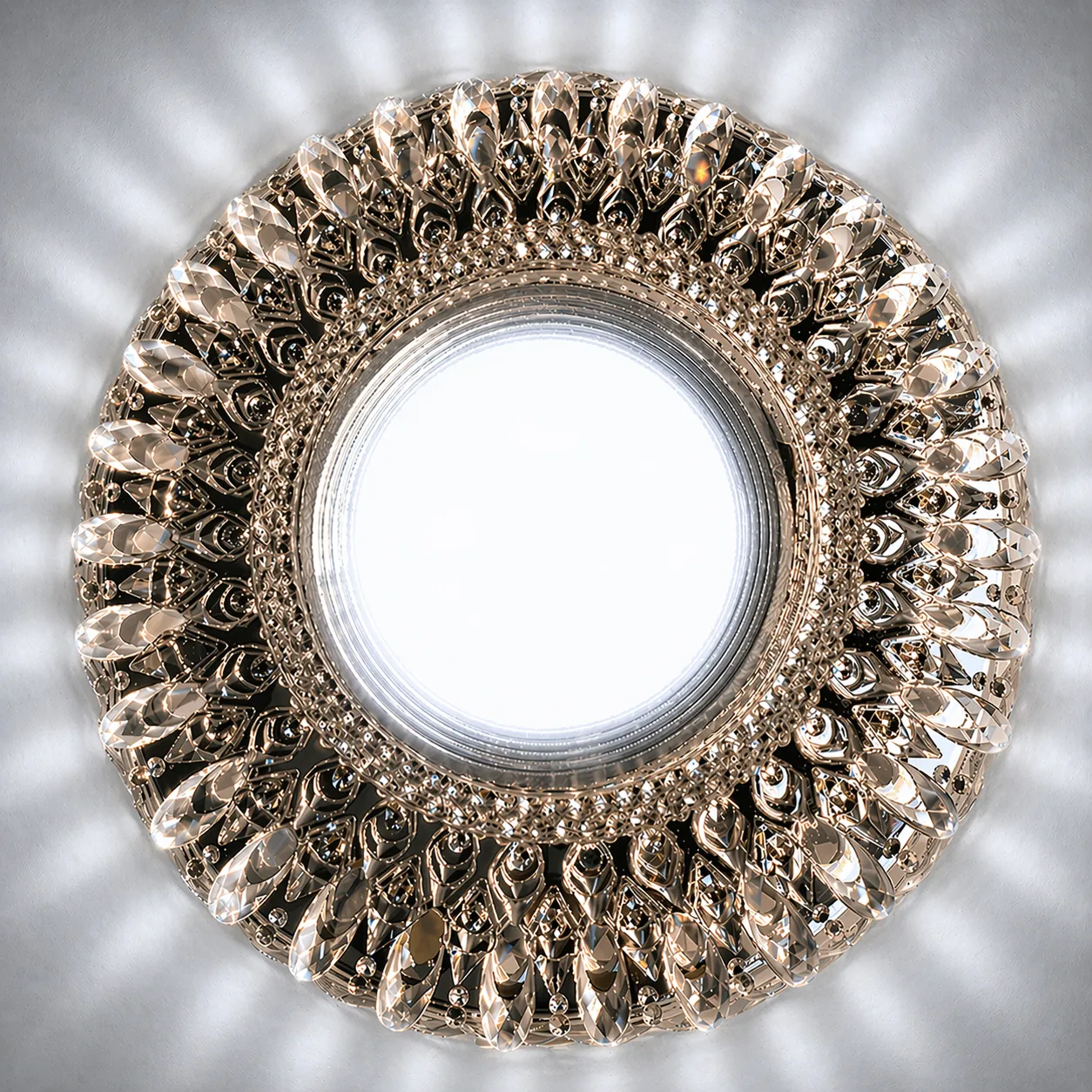Alessandro Design Orbita spot LED 5W rotund bronz antic