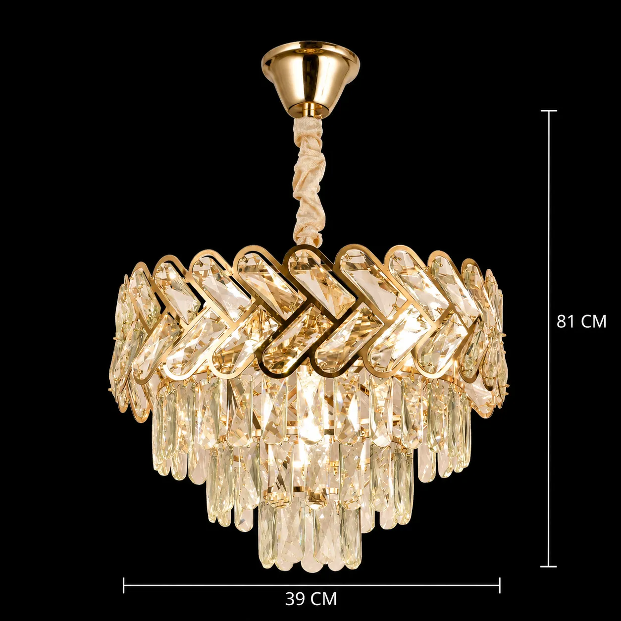 Alessandro Design Vector Nobile candelabru 5xE14 auriu