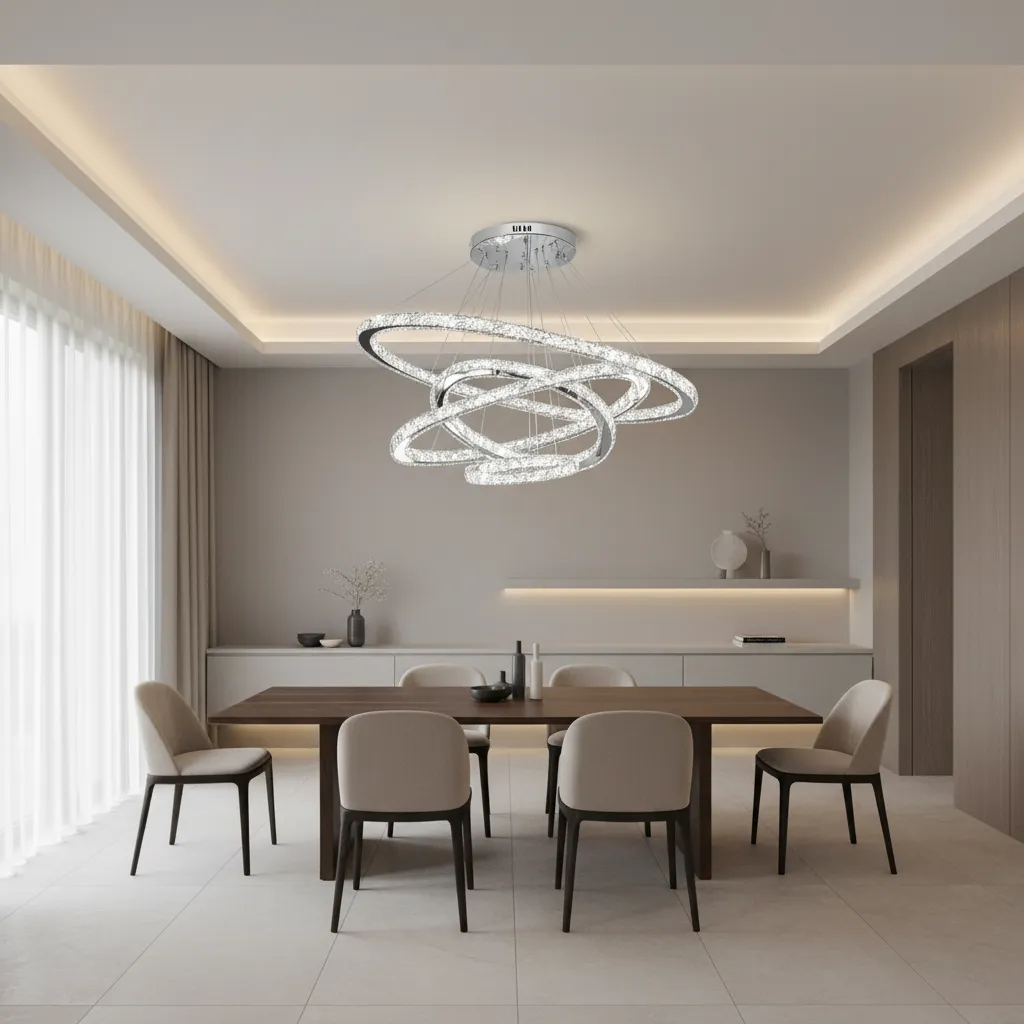 Alessandro Design PRISM Luminis candelabru LED 210W 4 cercuri