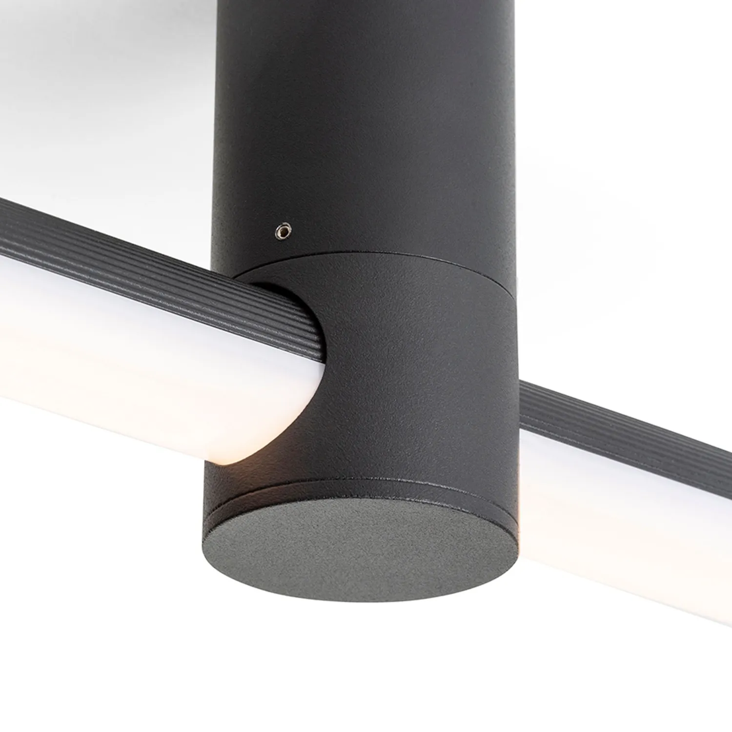 Rendl Light Studio Claris bara LED negru cu acril