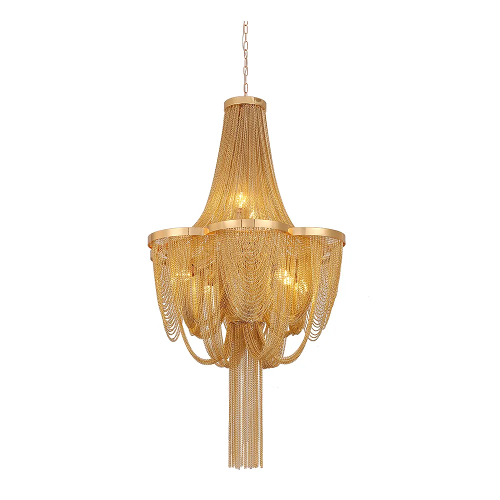 Alessandro Design MD9010 candelabru 4xE14 auriu 48cm
