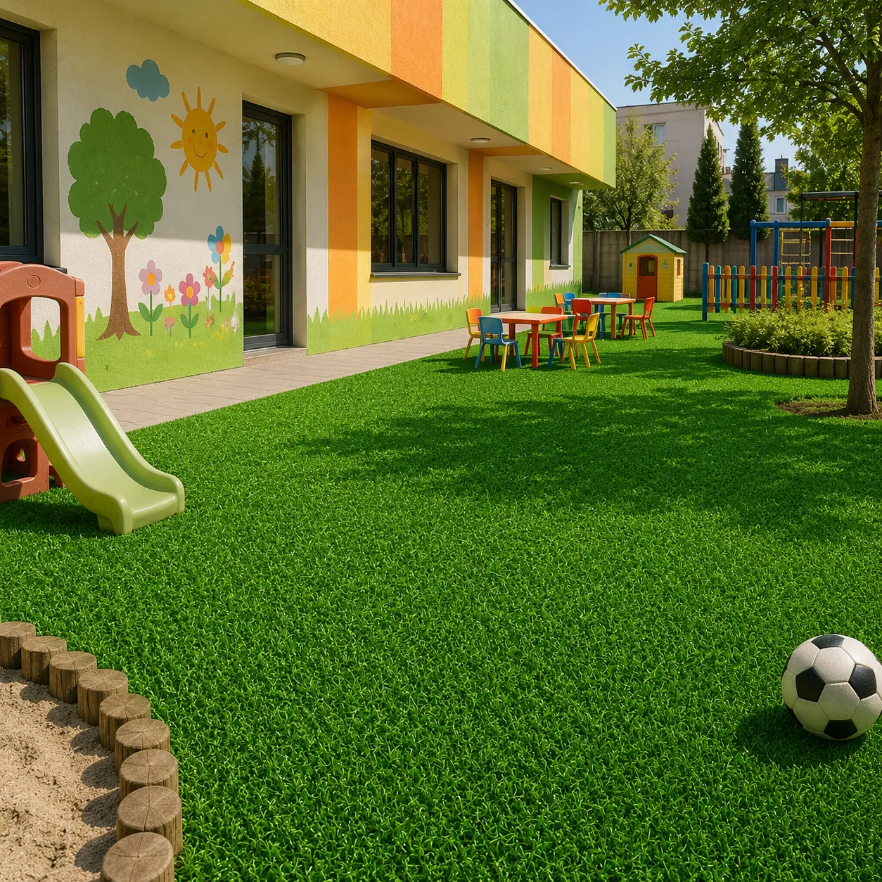Alessandro Design gazon artificial exterior 2x25 m verde 2 cm