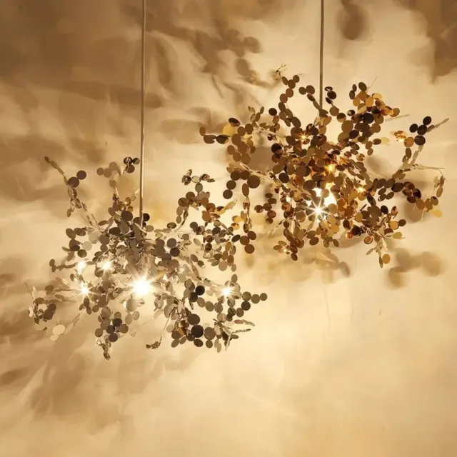 Alessandro Design CAPRICIO Allegro candelabru 2xE14 auriu 40cm