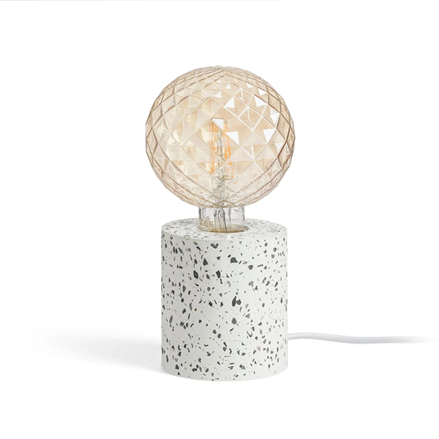 Rendl Light Studio Camino Bord lampă masă terrazzo decor