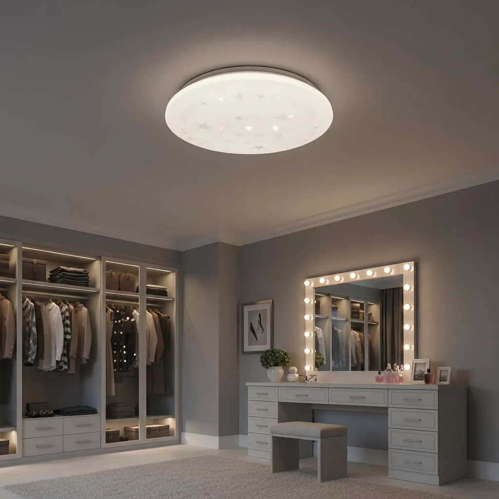 Star plafoniera LED 22W alba 23cm 3000-6000K
