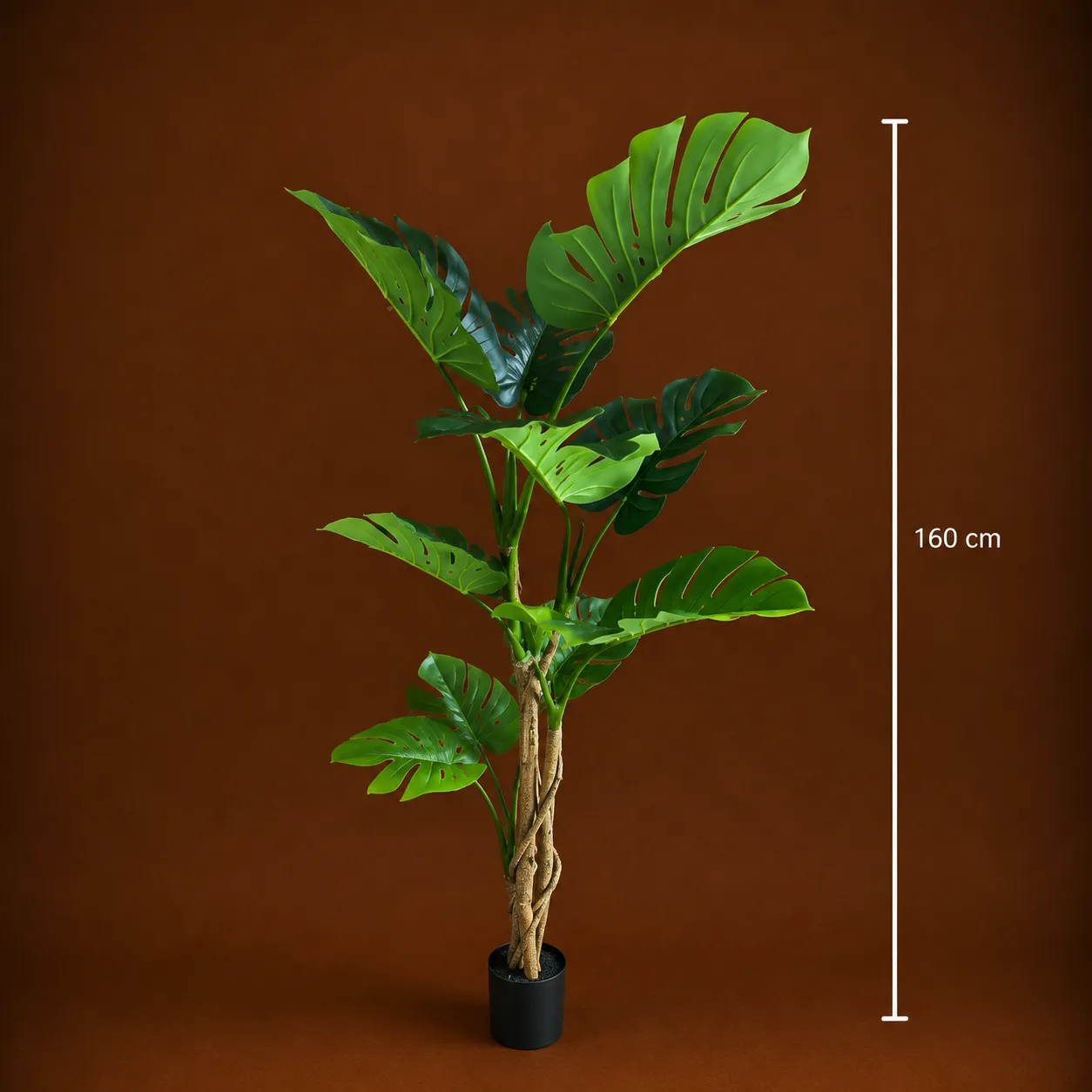Alessandro Design Monstera Deliciosa 160cm plantă artificială 11 frunze