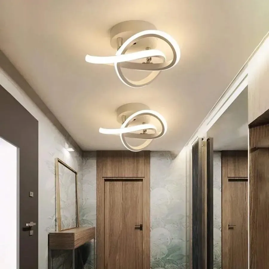 Alessandro Design Vertex Flow 24W lustră LED albă 25cm