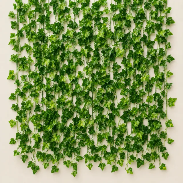Alessandro Design ghirlanda iedera artificiala verde 12 ramuri