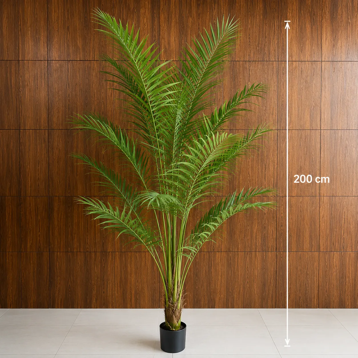 Alessandro Design Kentia planta artificiala 200cm verde 15 frunze