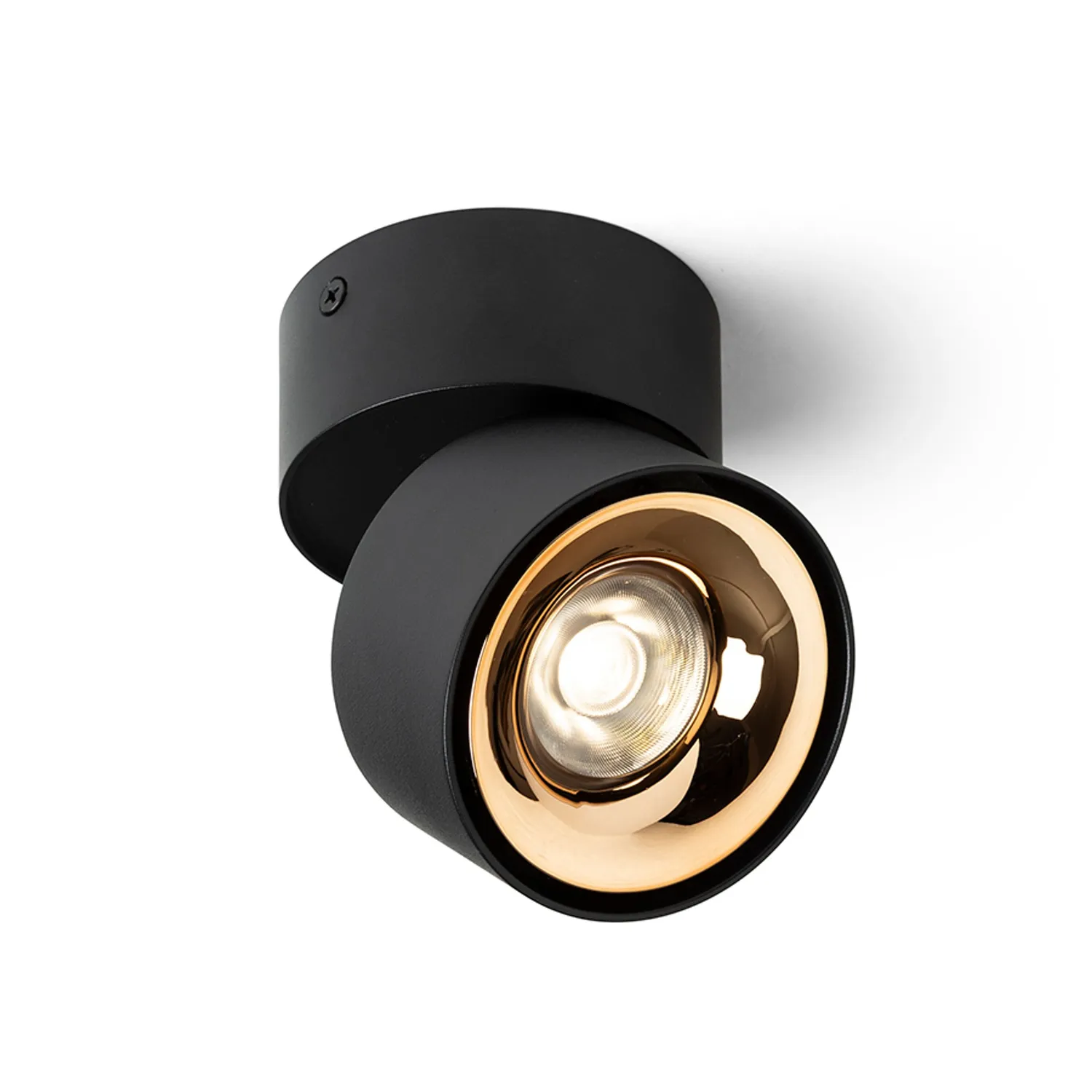 Rendl Albano spot LED aplicat alb cilindric exterior