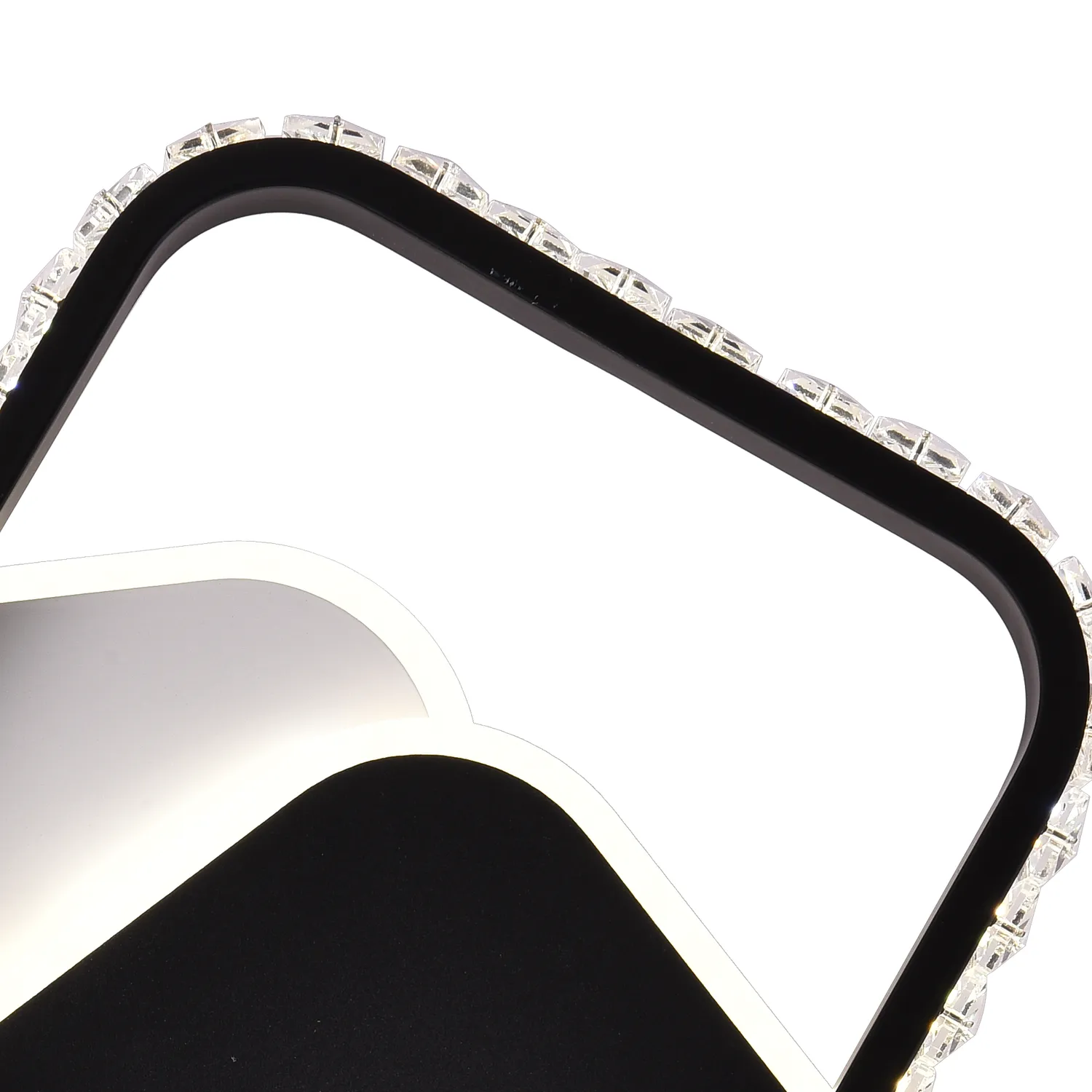 Alessandro Design PRISMIQ aplica LED 39W neagra 3 patrate