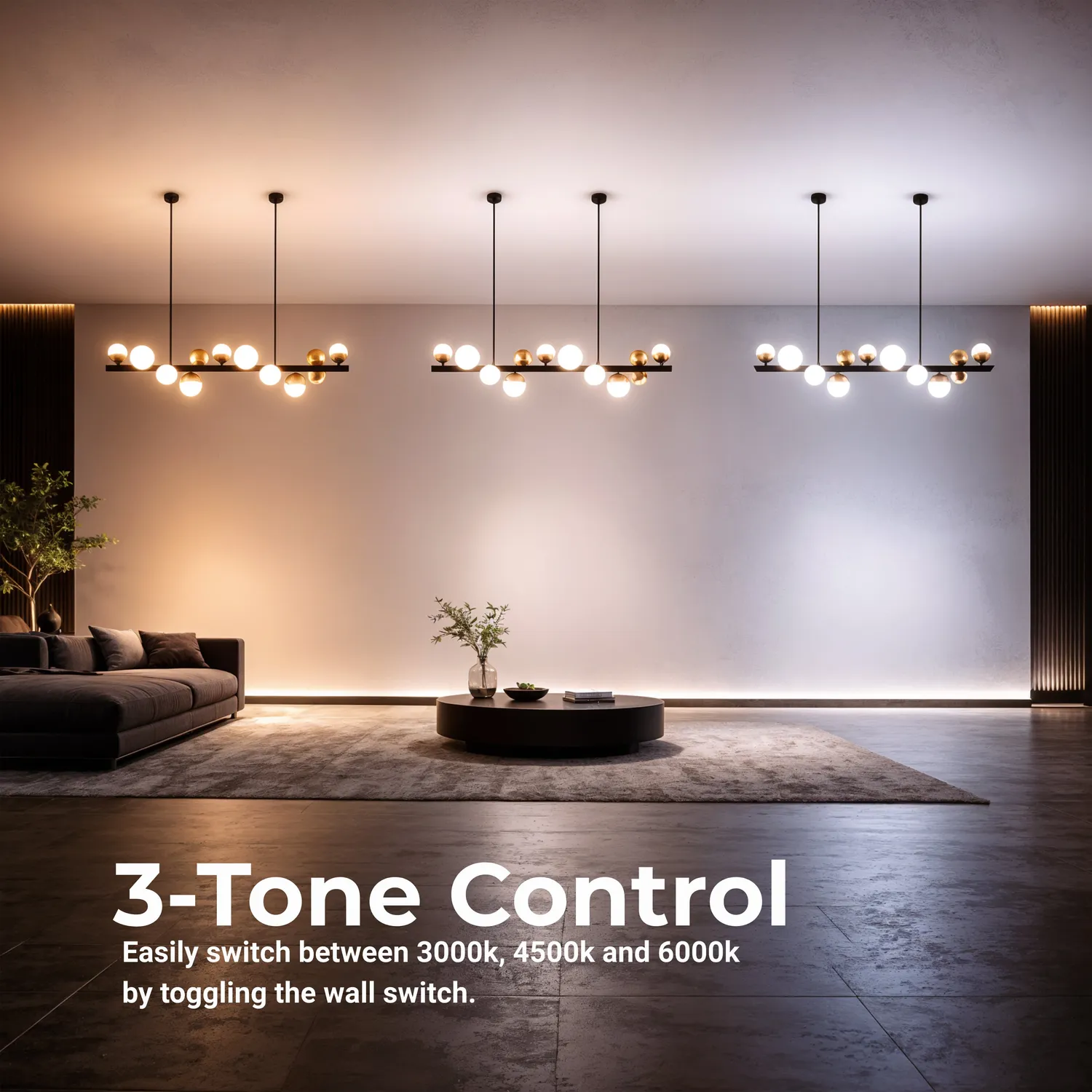 Alessandro Design Aurion lustra LED 29W negru-aurie