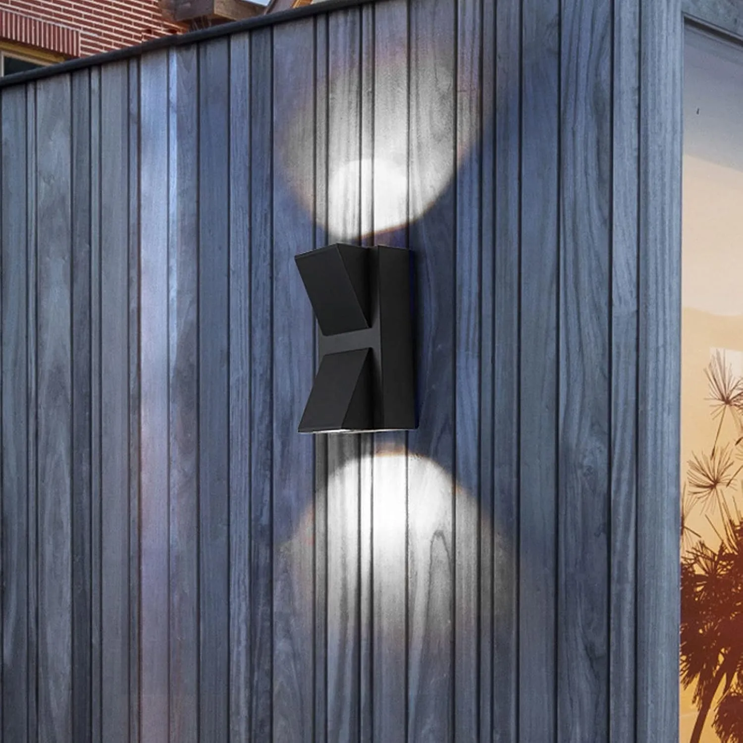 Alessandro Design AX100/2BK aplică LED exterior neagră 3000K