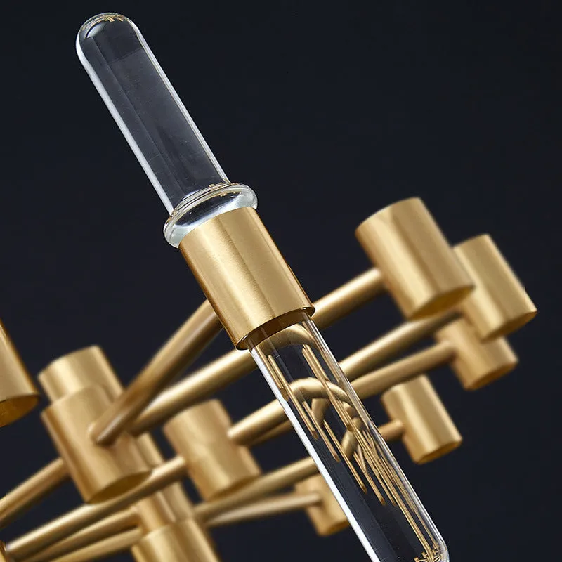 Alessandro Design CC850/480GD candelabru cristal 6xE14 auriu