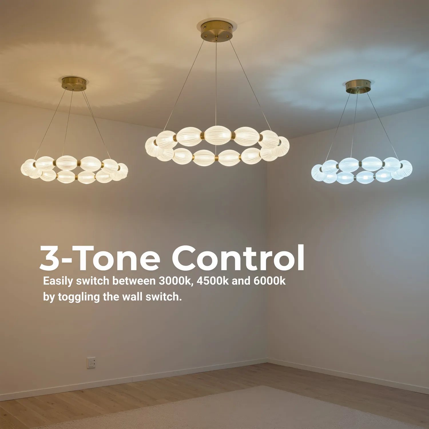 Alessandro Design Fausto II lustra LED aurie 42W