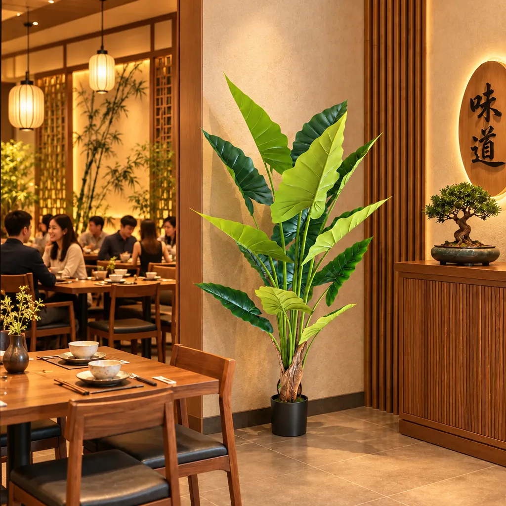 Alessandro Design Alocasia plantă artificială verde 170cm