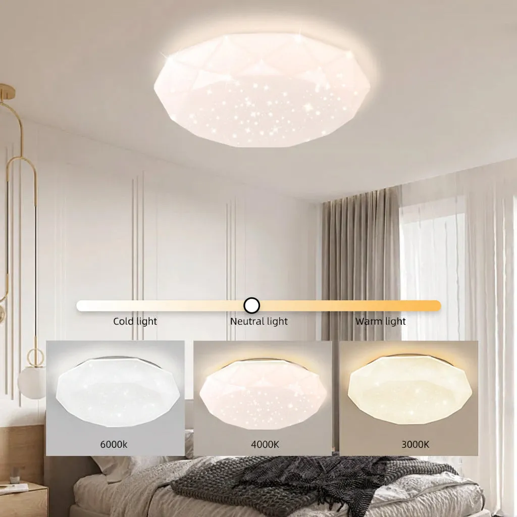 Alessandro Design PL101 plafonieră LED albă 50cm 51W