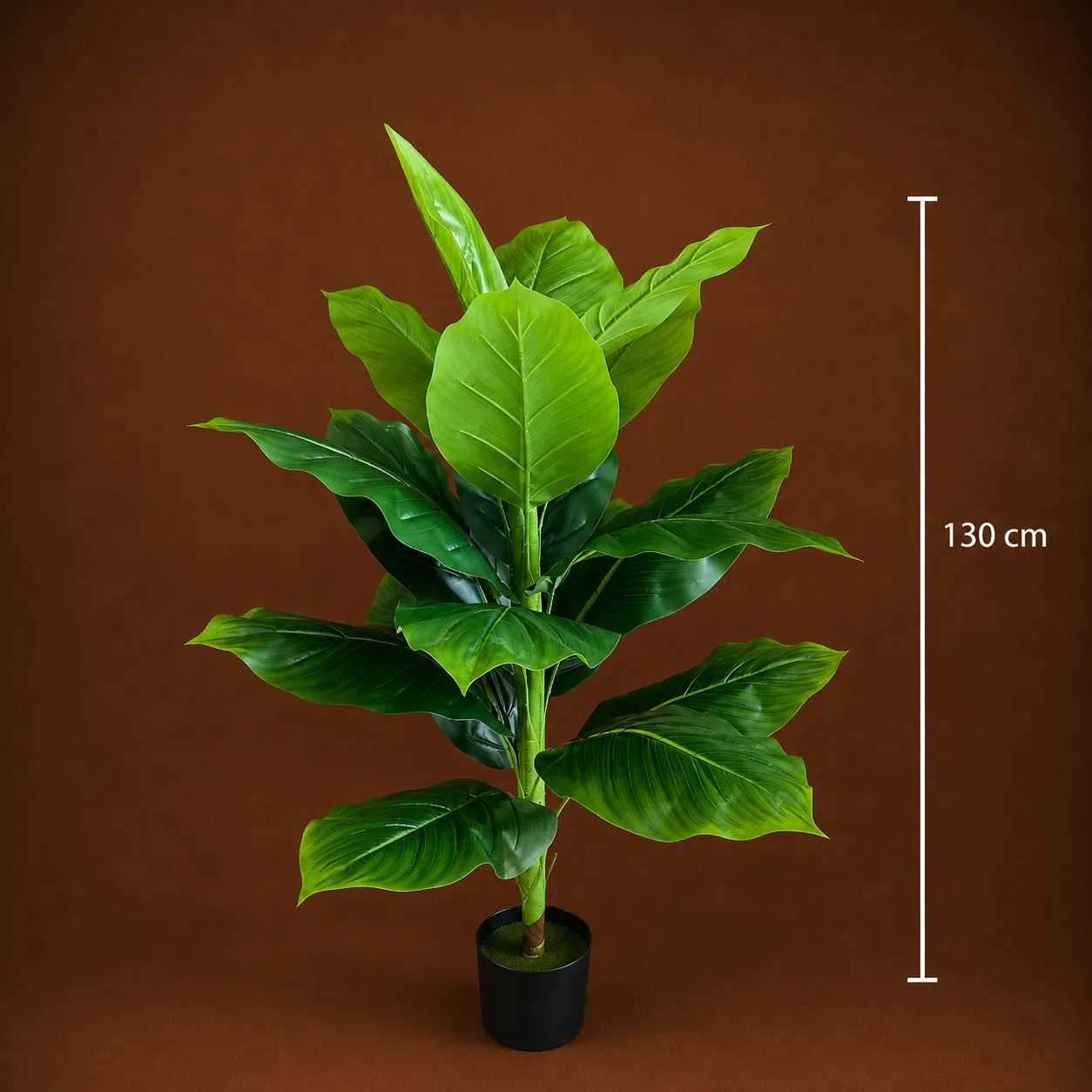 Alessandro Design Musa planta artificiala bananier 130cm verde