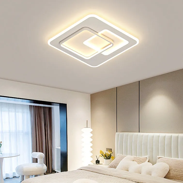 Alessandro Design Nolux 34W lustra LED alba cu telecomanda