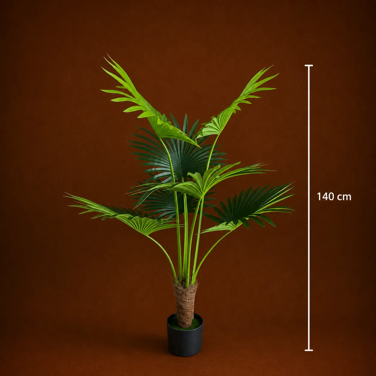Alessandro Design Livistona 140 cm palmier artificial verde
