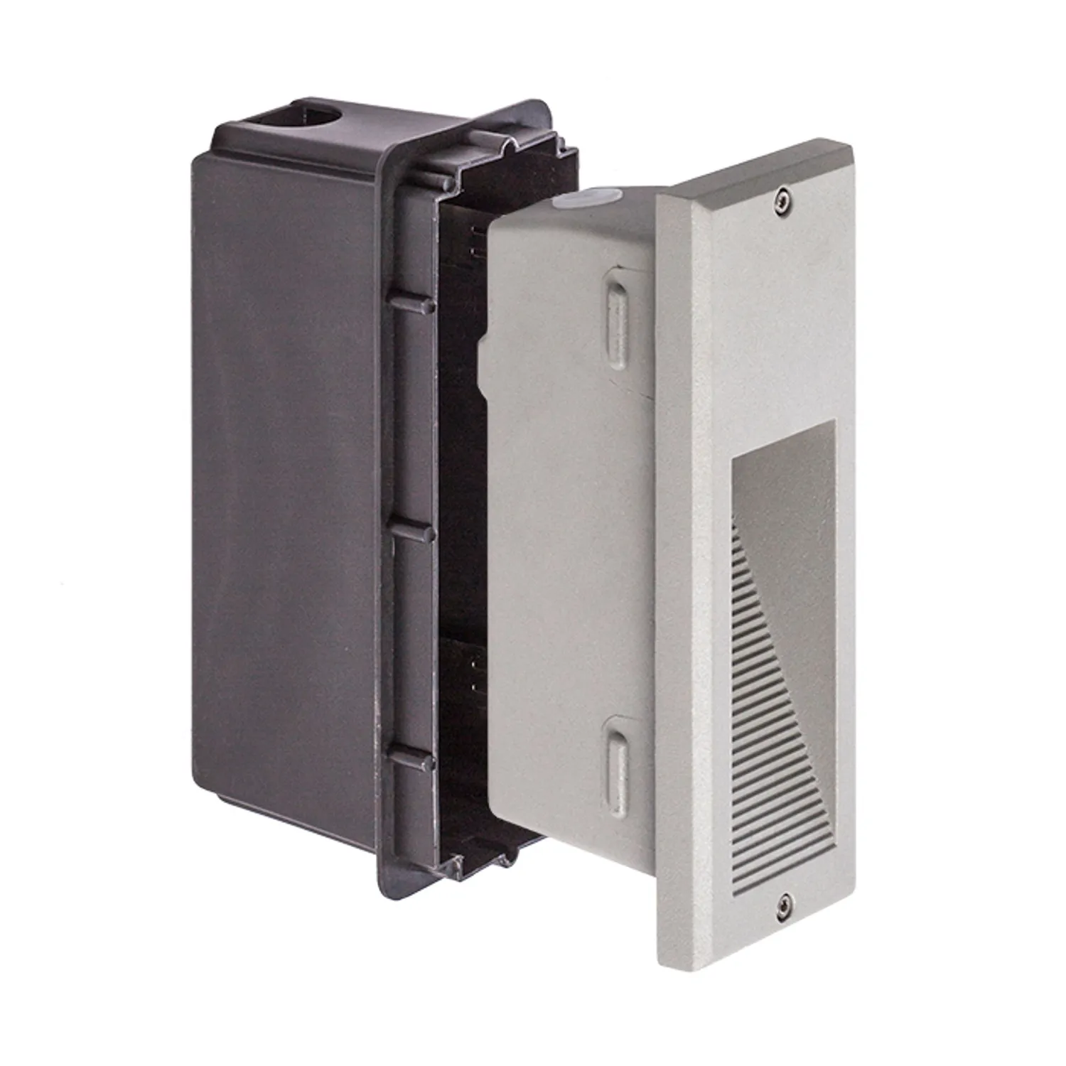 rendl light studio Faca aplica perete exterior gri argintiu
