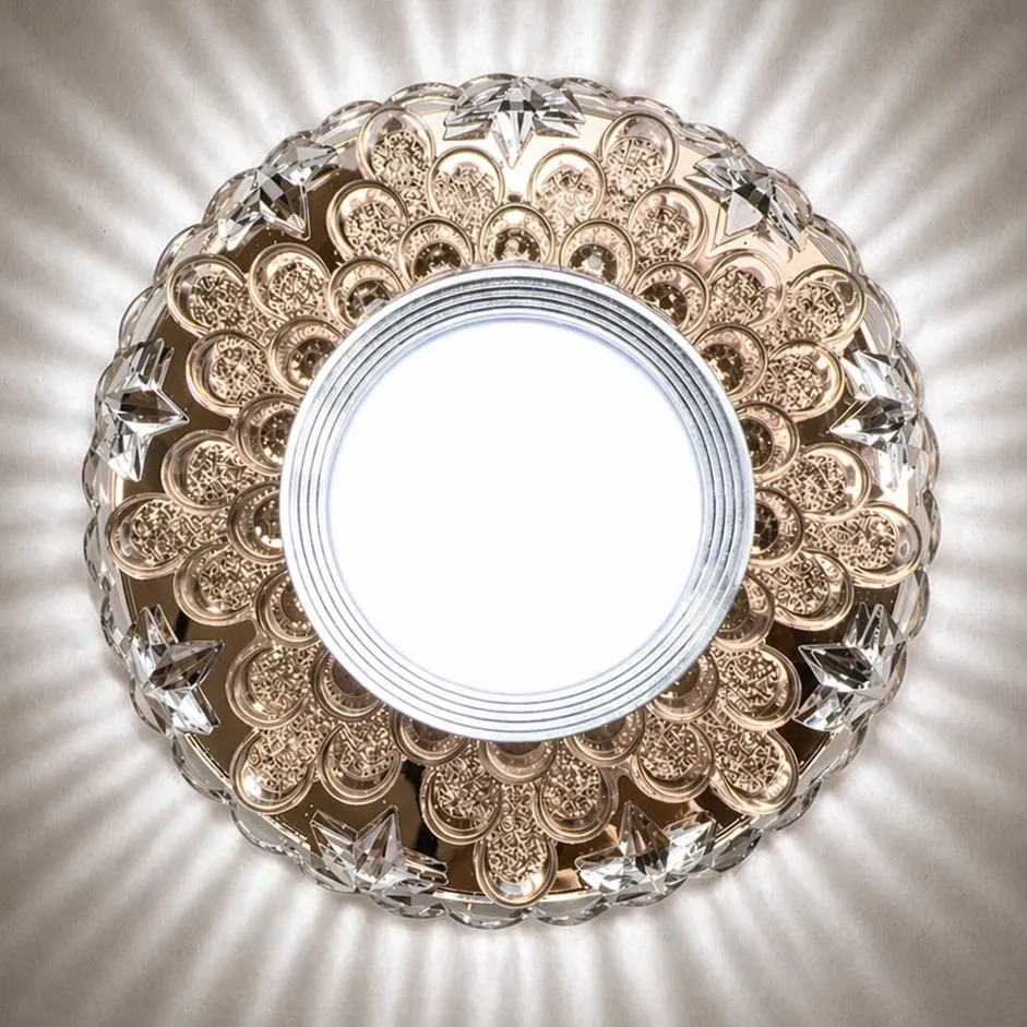 Alessandro Design Orbita spot LED rotund 5W bronz antic
