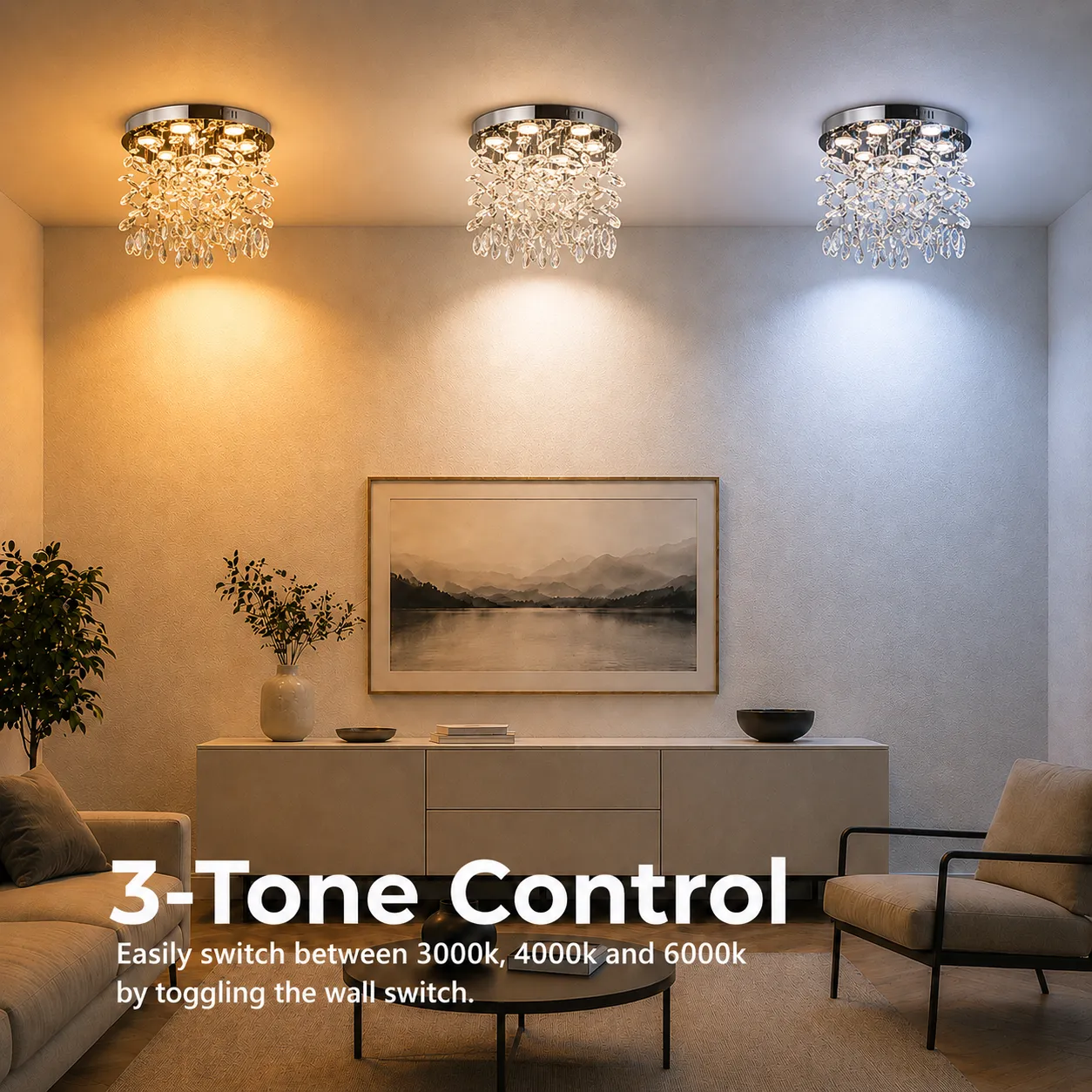 Alessandro Design LLC210/550CH candelabru LED crom 30W