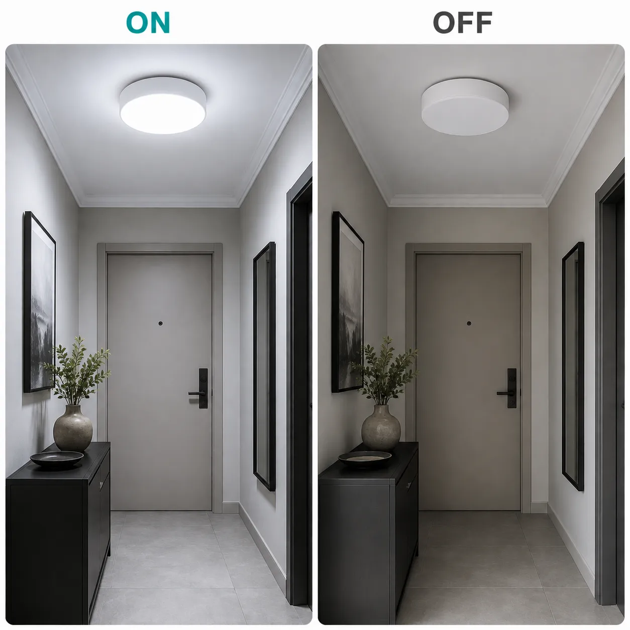 Alessandro Design PL200/12R plafonieră LED 18W lumină rece