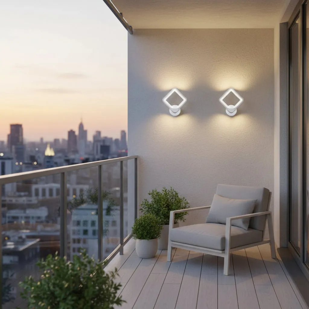 Alessandro Design Akila Aplica LED 15W Alba 3 culori 1280lm