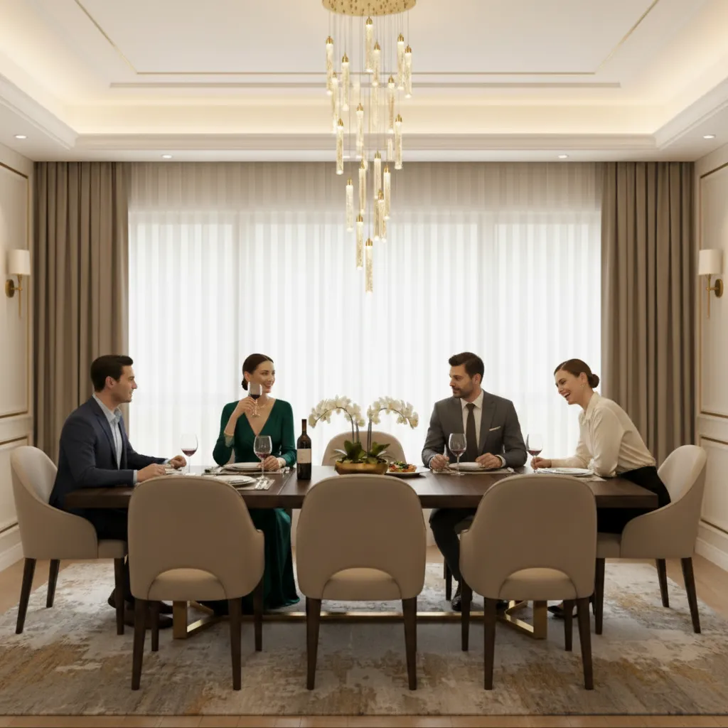 Alessandro Design LAGOM Candelabru LED Cristal Auriu 60cm