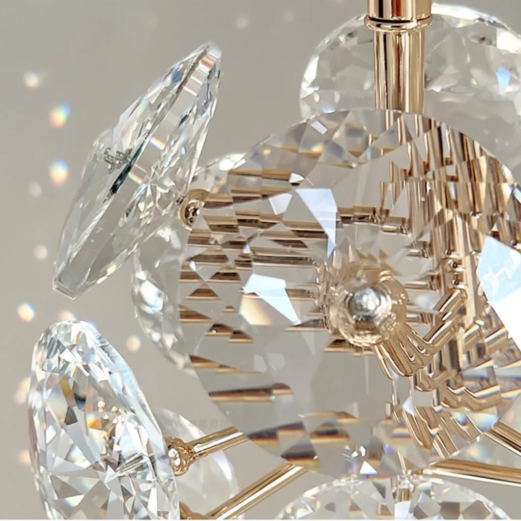 Alessandro Design Kilkenny Culmino candelabru LED 144W auriu 60cm