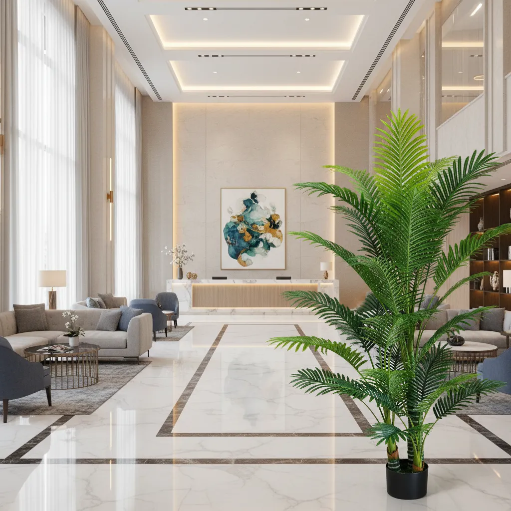 Alessandro Design Kentia palmier artificial 220 cm verde