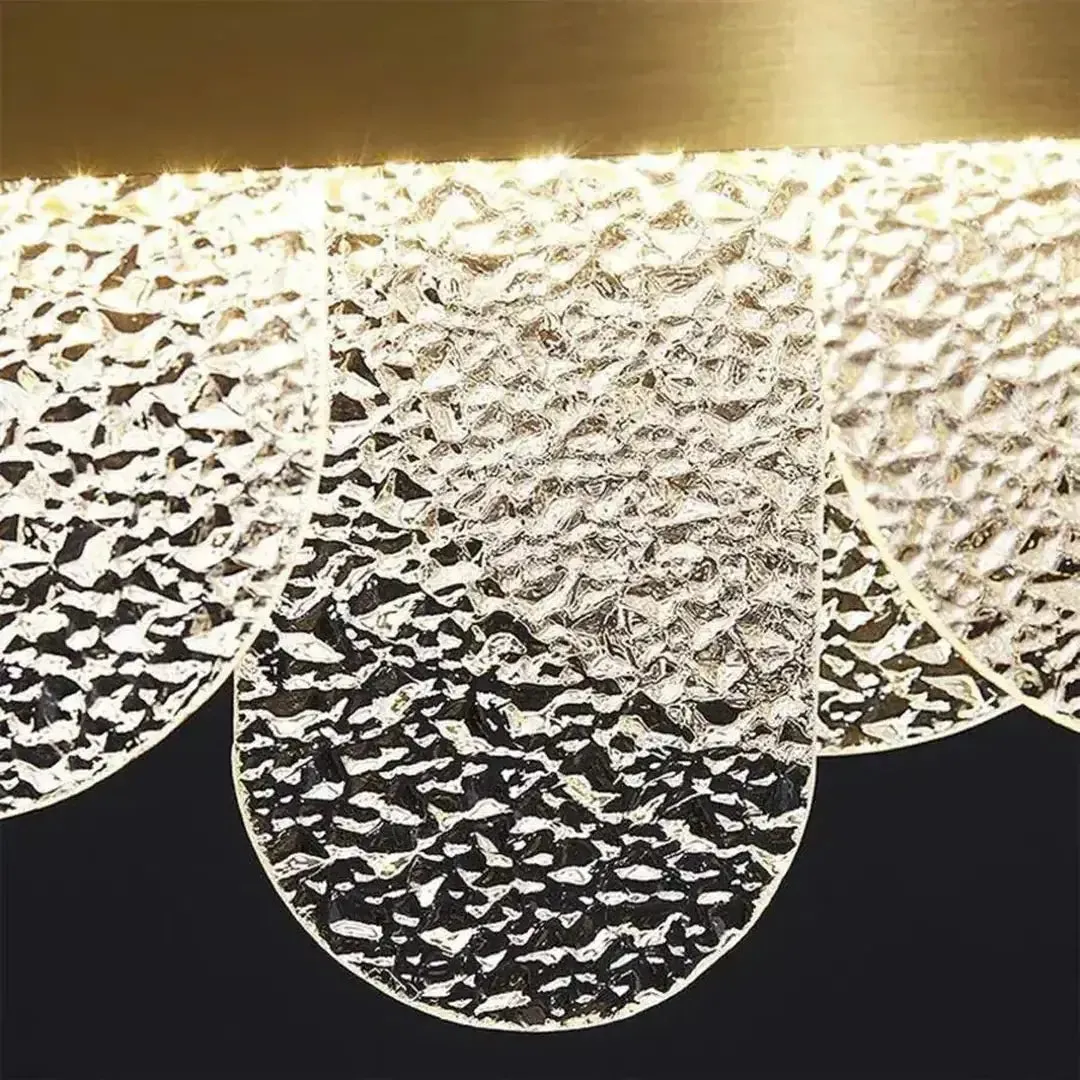 Alessandro Design Alonzo candelabru LED 93W dimabil auriu 60cm