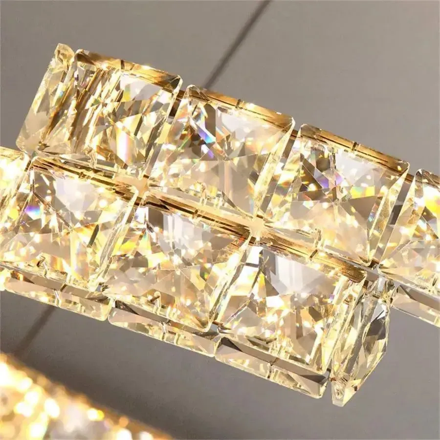 Alessandro Design MIA Yonca lustra LED 34W crom dimabila