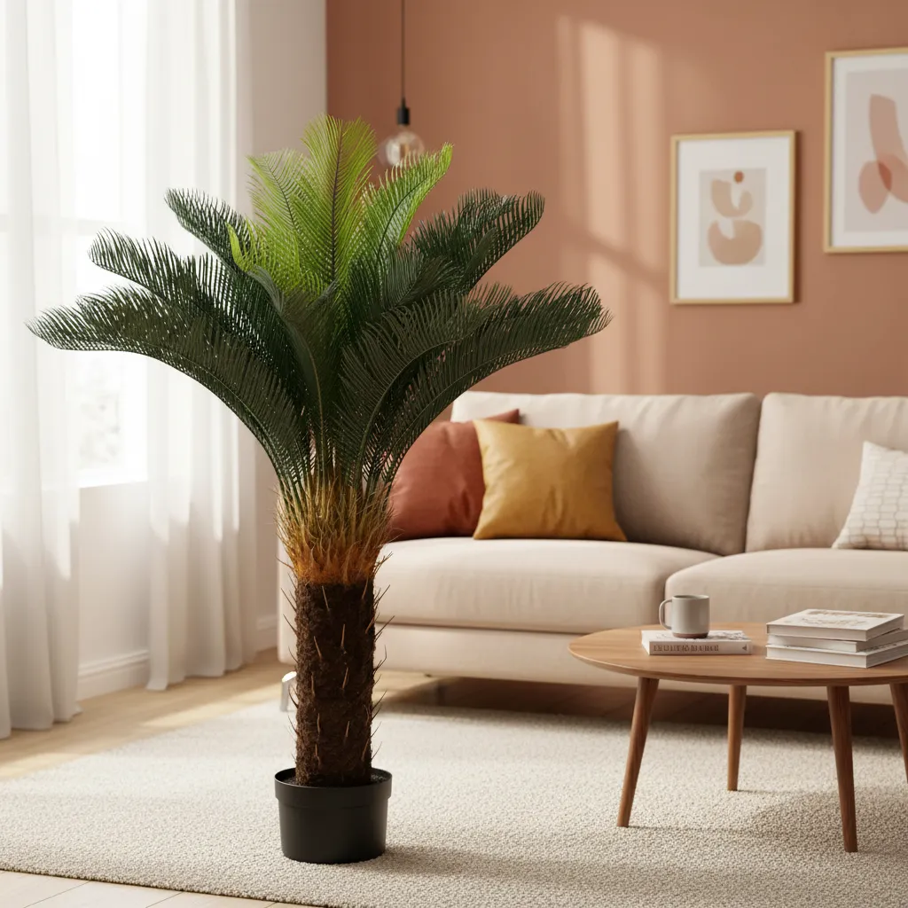 Alessandro Design palmier artificial verde 115cm 36 frunze