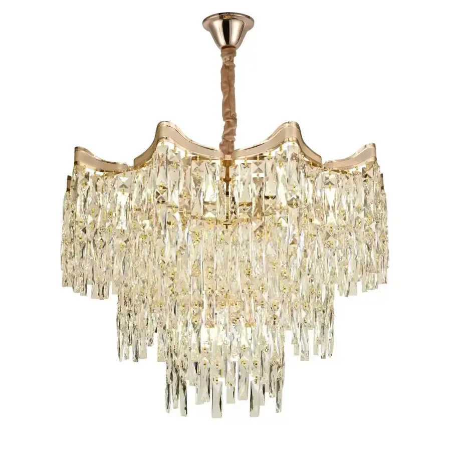Alessandro Design Bennett candelabru 10xE27 auriu 56cm