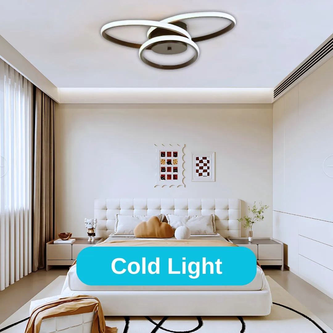 Alessandro Design Ecaterina lustra LED 27W neagra dimabila