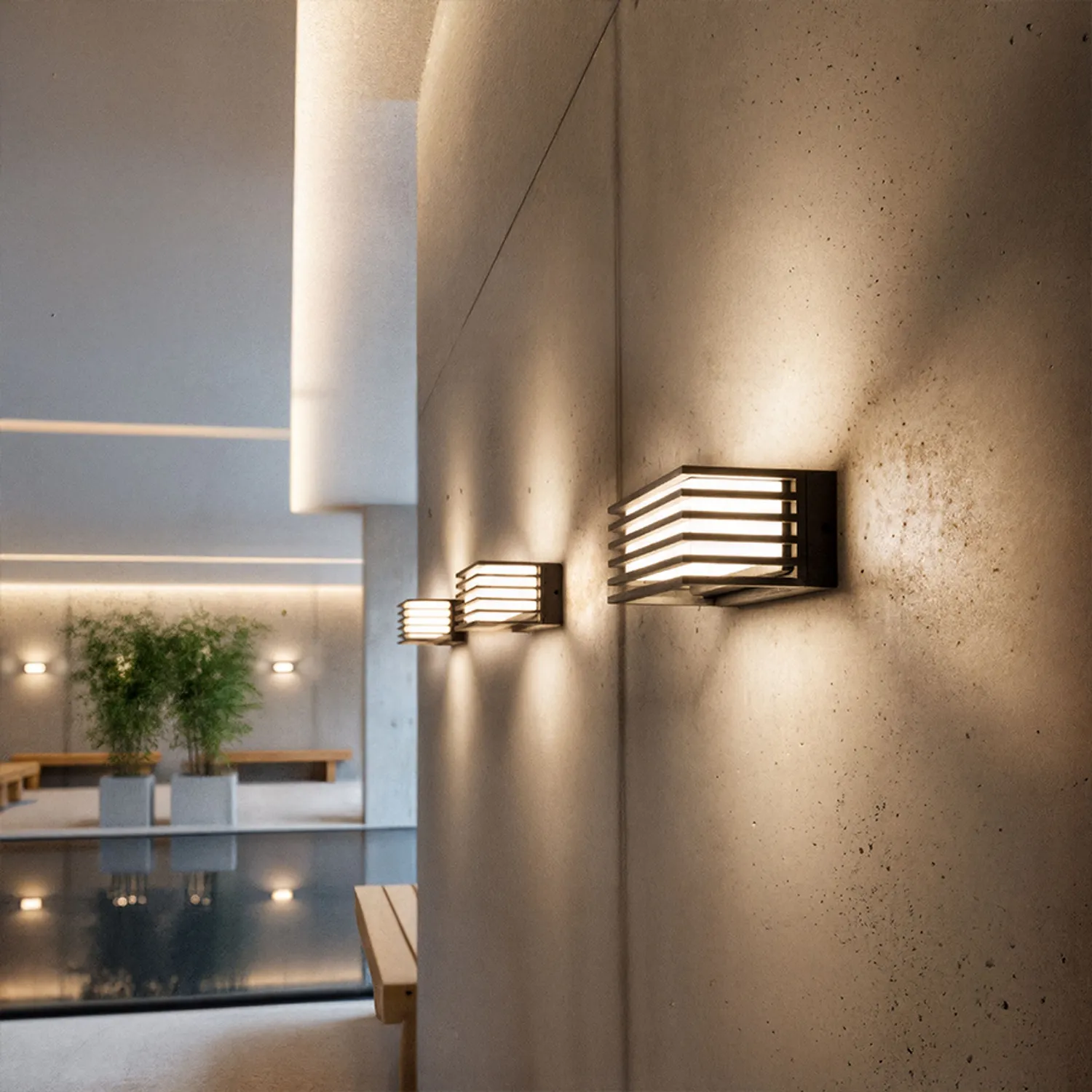 rendl light studio CLAIRE 14 aplica exterior antracit LED