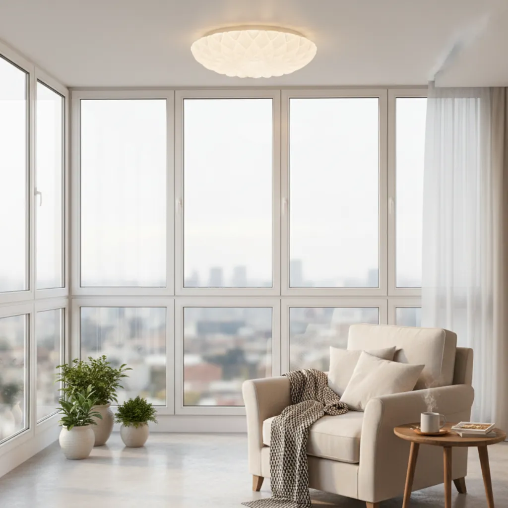 Alessandro Design Plafoniera LED 23cm 22W Alba 3 Temperaturi