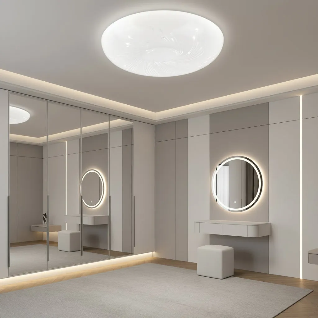 Alessandro Design Flux plafoniera LED 23cm 22W alba 3 culori