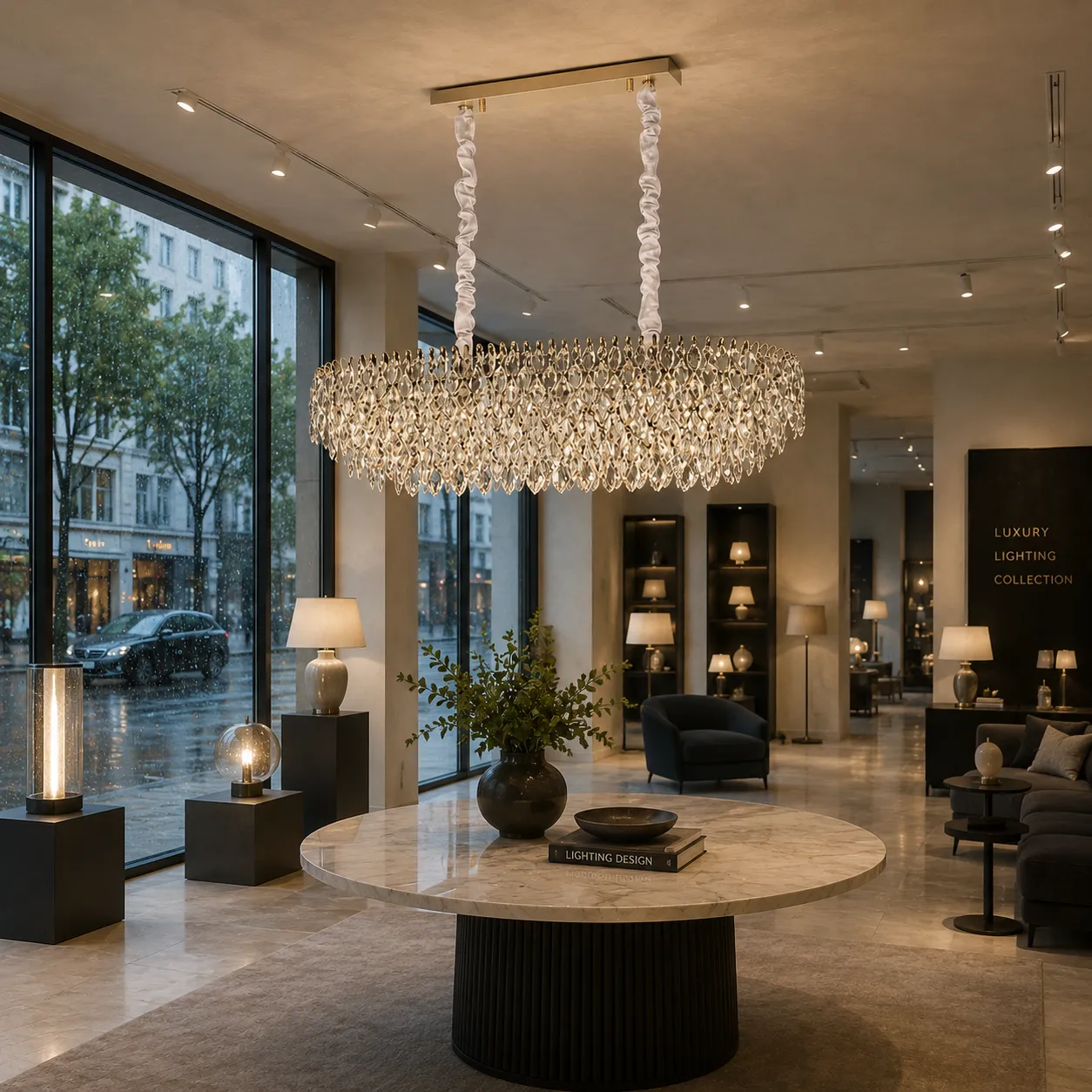 Alessandro Design Erdenet Supremo candelabru cristal auriu 12xE14