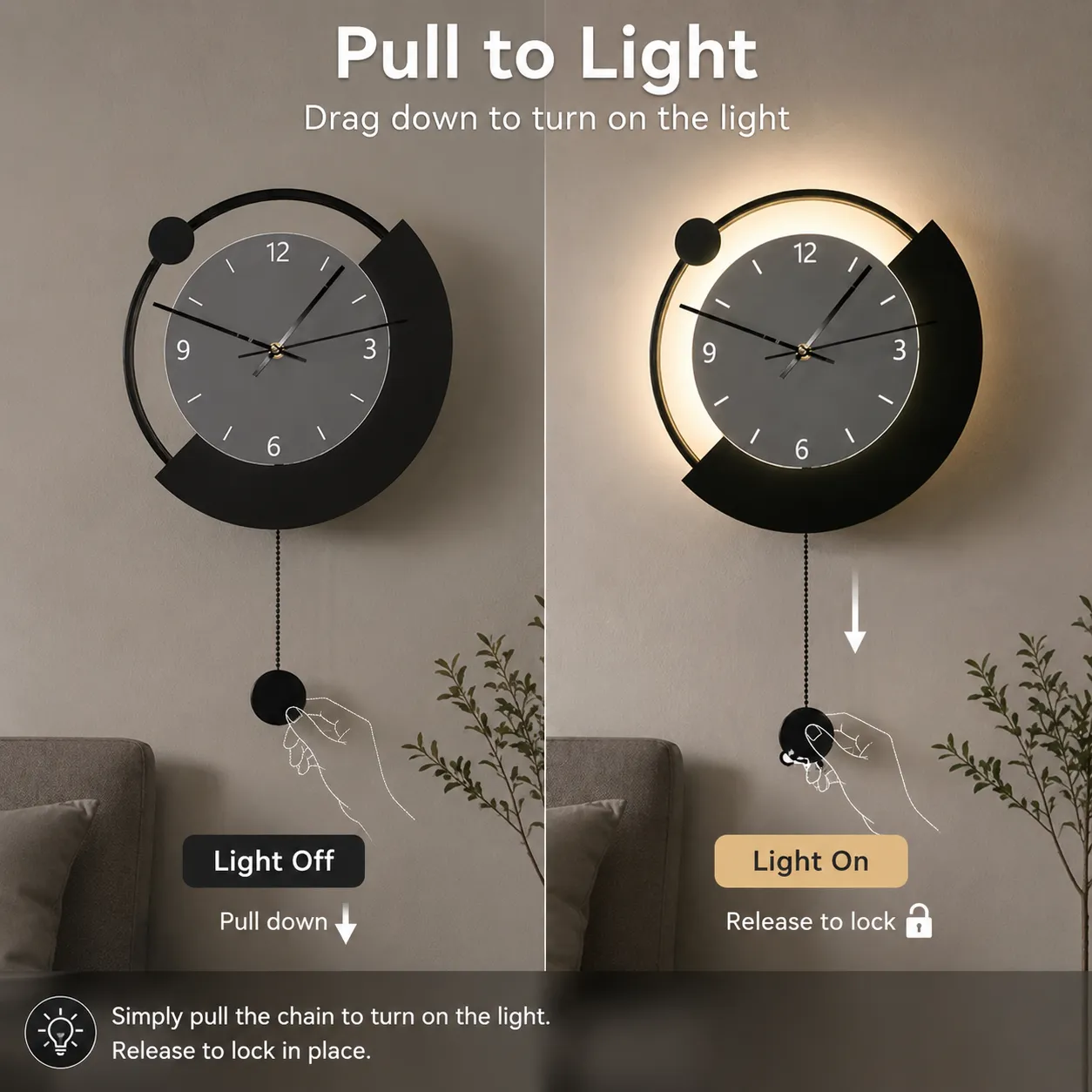 Alessandro Design ARC aplica LED 30cm neagra